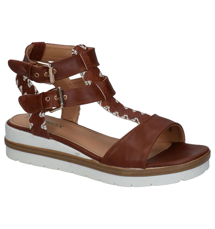 Sprox Cognac Sandalen voor dames (292584)