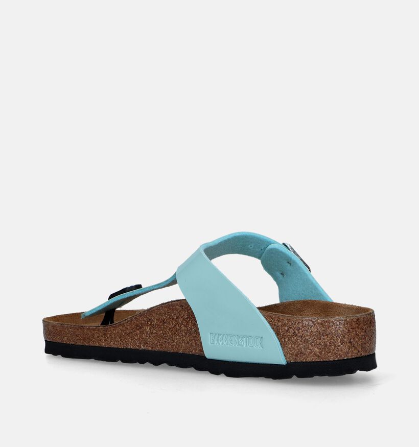 Birkenstock Gizeh Blauwe Teenslippers voor dames (339550)