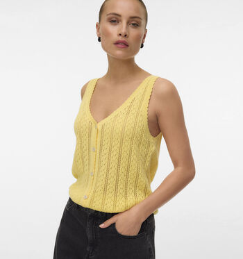 Vero Moda D&eacute;bardeurs Jaune