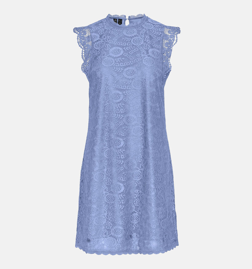 Pieces Olline Robe en dentelle en Bleu pour femmes (335609)