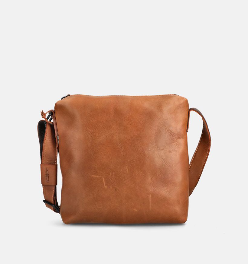 Saccoo Tufara Cognac Crossbody Tas voor dames (375161)