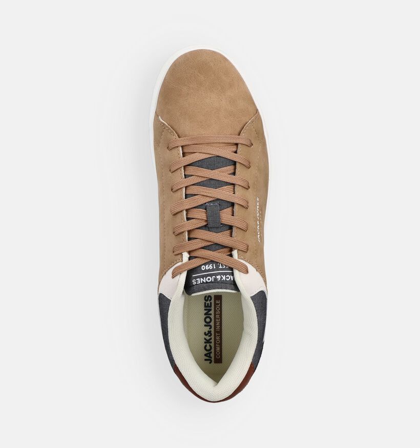 Jack & Jones Chaussures &agrave; lacets en Beige pour hommes (369672)