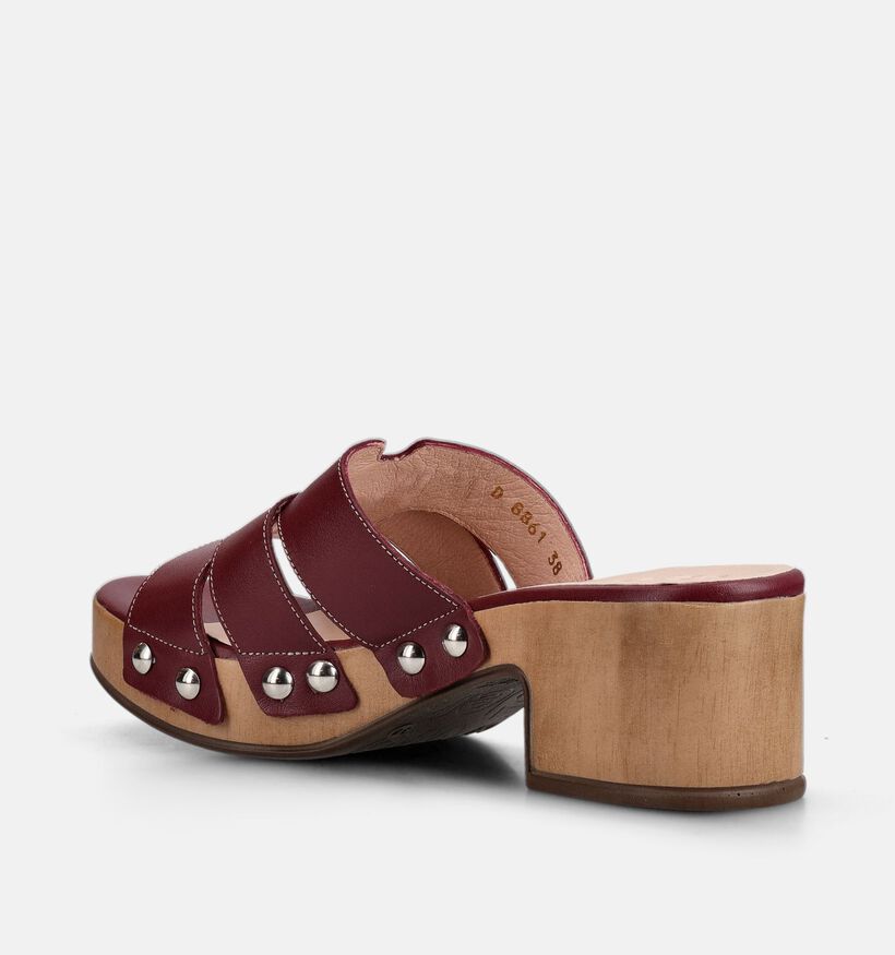 Wonders Tokat Vino Bordeaux Muiltjes voor dames (373123)