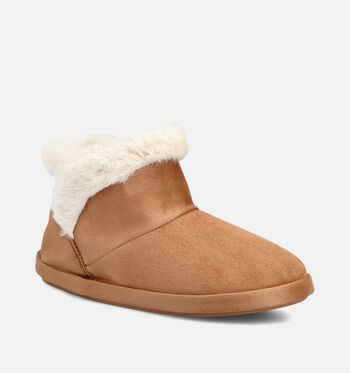 Torfs Home Pantoffels Cognac