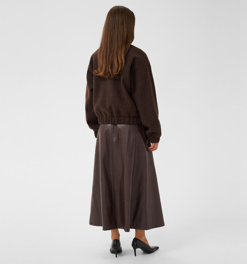 Culture Palona Manteau court en Marron pour femmes (377024)