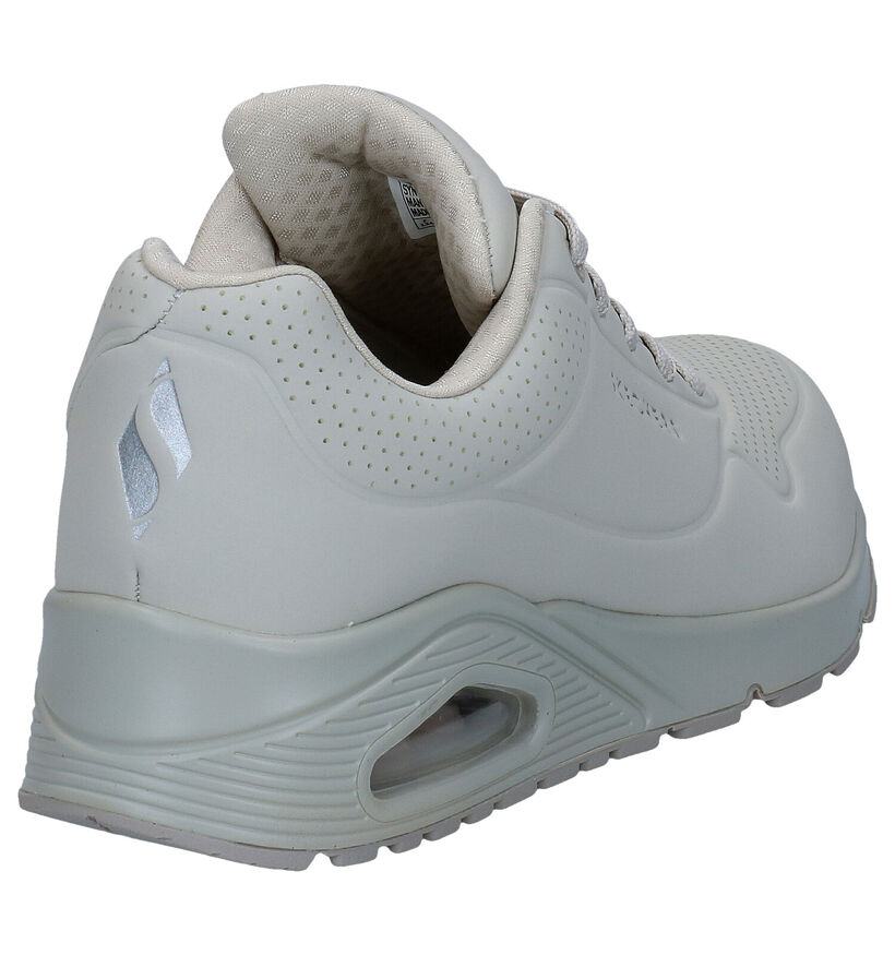 Skechers Uno Stand On Air Zwarte Sneakers voor dames (314063)