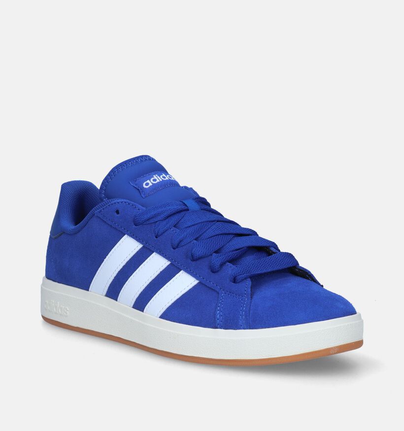 adidas Grand Court Base 00s Blauwe Sneakers voor heren, jongens (343239) - geschikt voor steunzolen
