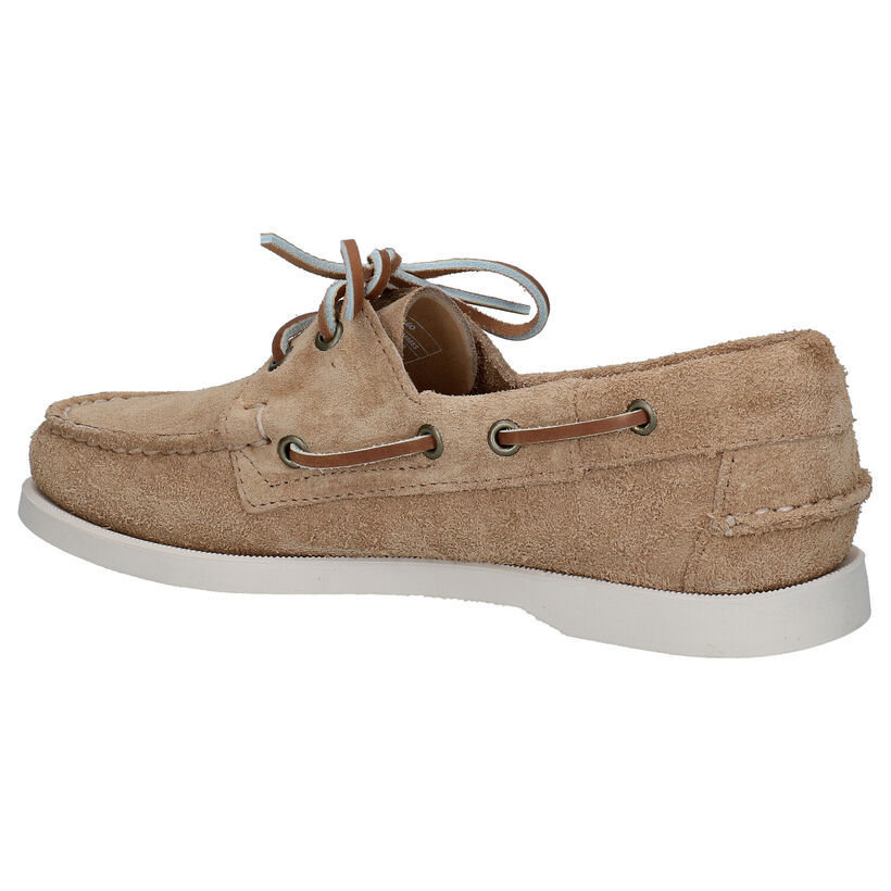 Sebago Dockside Chaussures bateau en Beige pour femmes (324096)