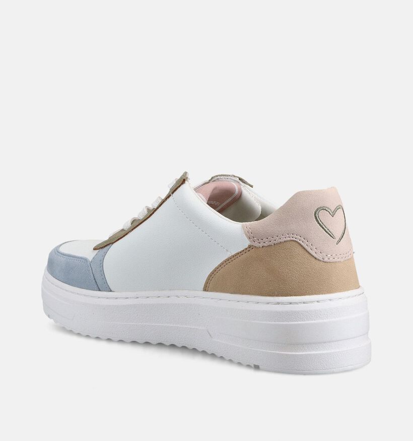 Marco Tozzi Baskets en Blanc pour femmes (367950) - pour semelles orthop&eacute;diques