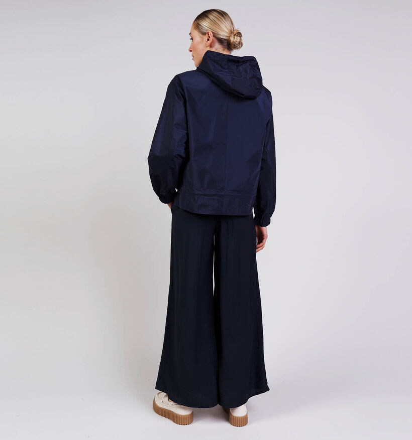 Rue Mazarine Sodah Manteau court en Bleu pour femmes (374137)
