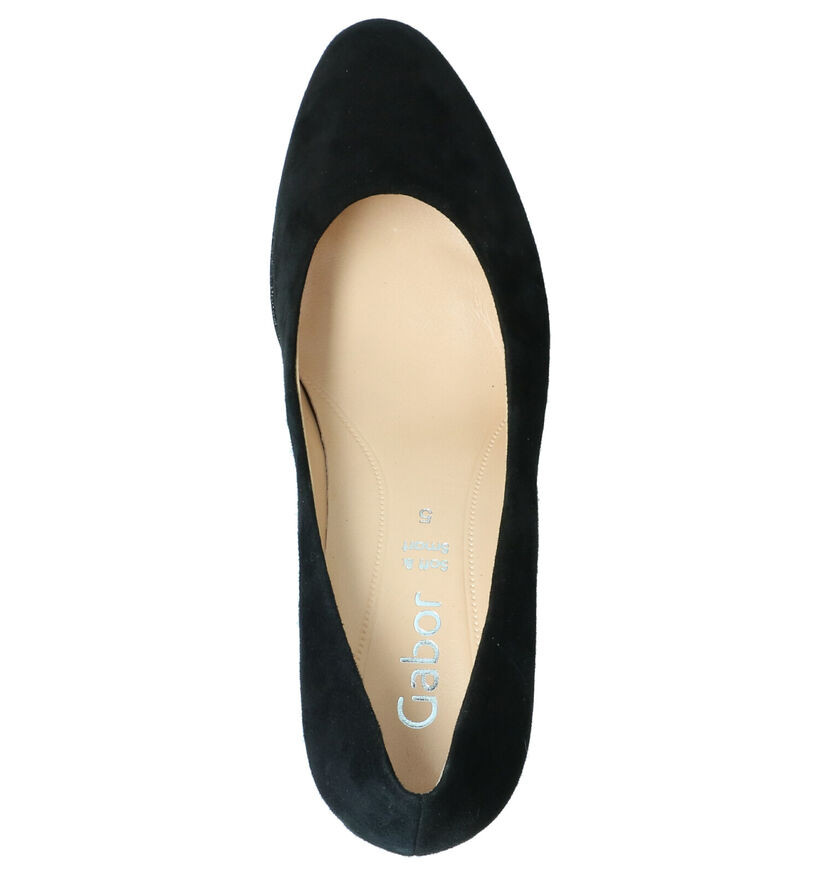 Gabor Soft & Smart Escarpins en Noir en textile (260203)