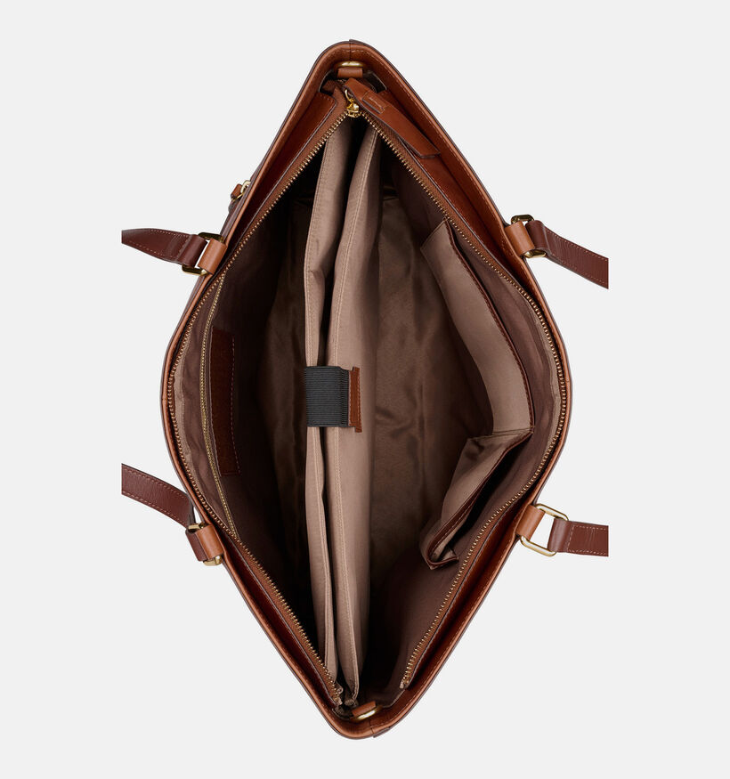 Burkely Fine Florence Cabas en Cognac pour femmes (380444)