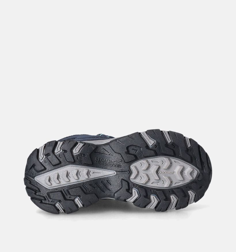 Regatta HolcombeIII Bt Jnr Chaussures de randonnée en Bleu pour garçons (361303) - pour semelles orthopédiques
