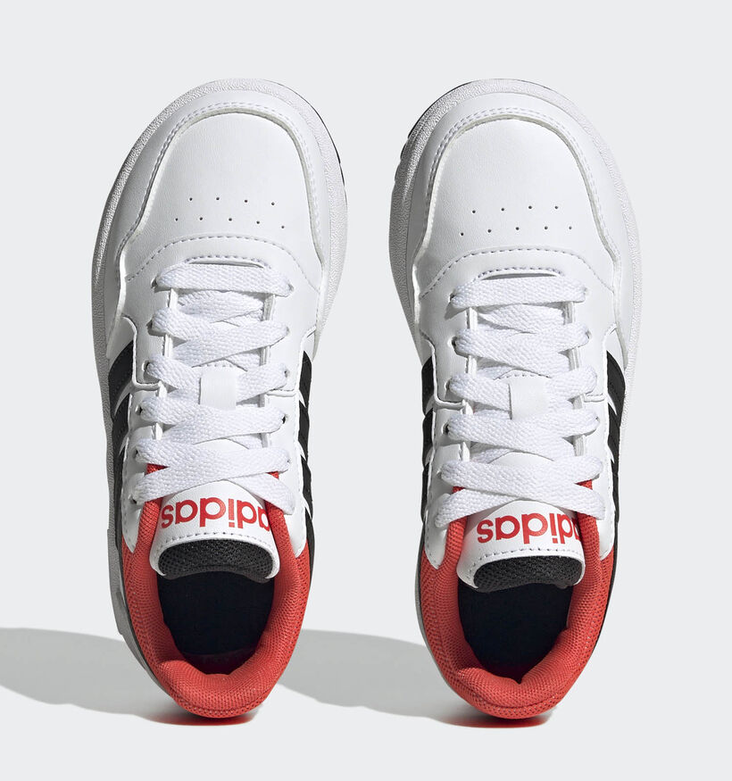 adidas Hoops 3.0 K Witte Sneakers voor jongens, meisjes (334753)