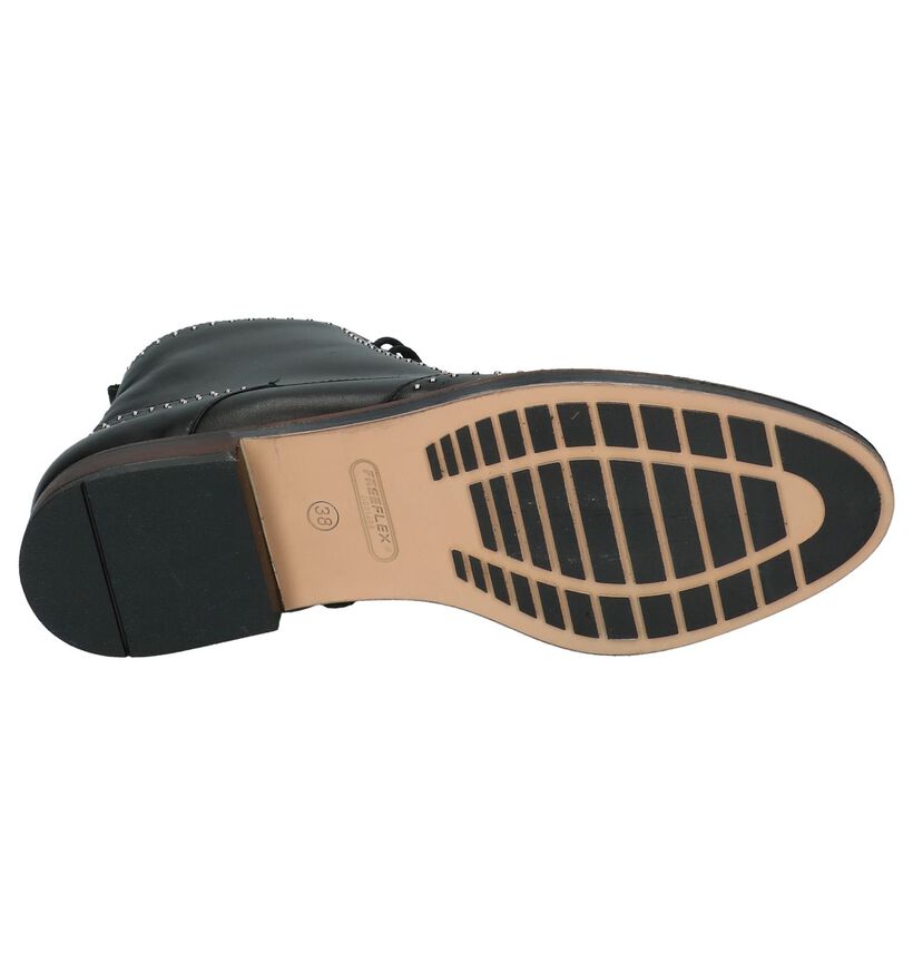 Hampton Bays Bottillons en Noir en cuir (201286)