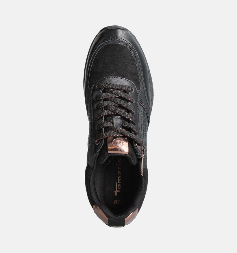 Tamaris Chaussures à lacets en Noir pour femmes (360674) - pour semelles orthopédiques