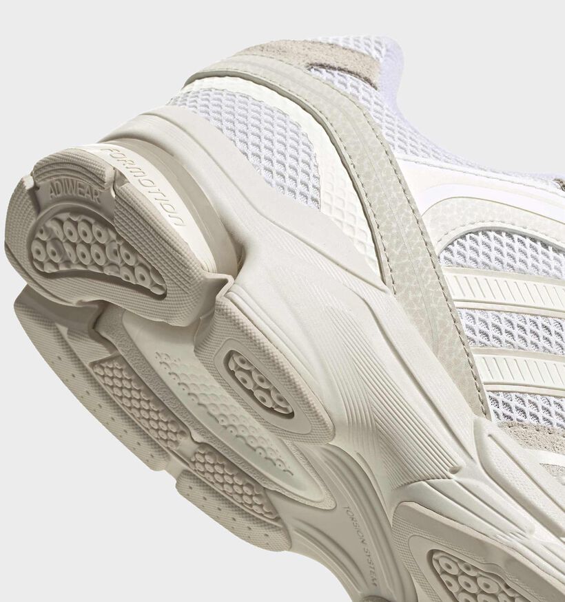 adidas Spiritain 2000 Baskets en Blanc pour femmes (375352) - pour semelles orthop&eacute;diques