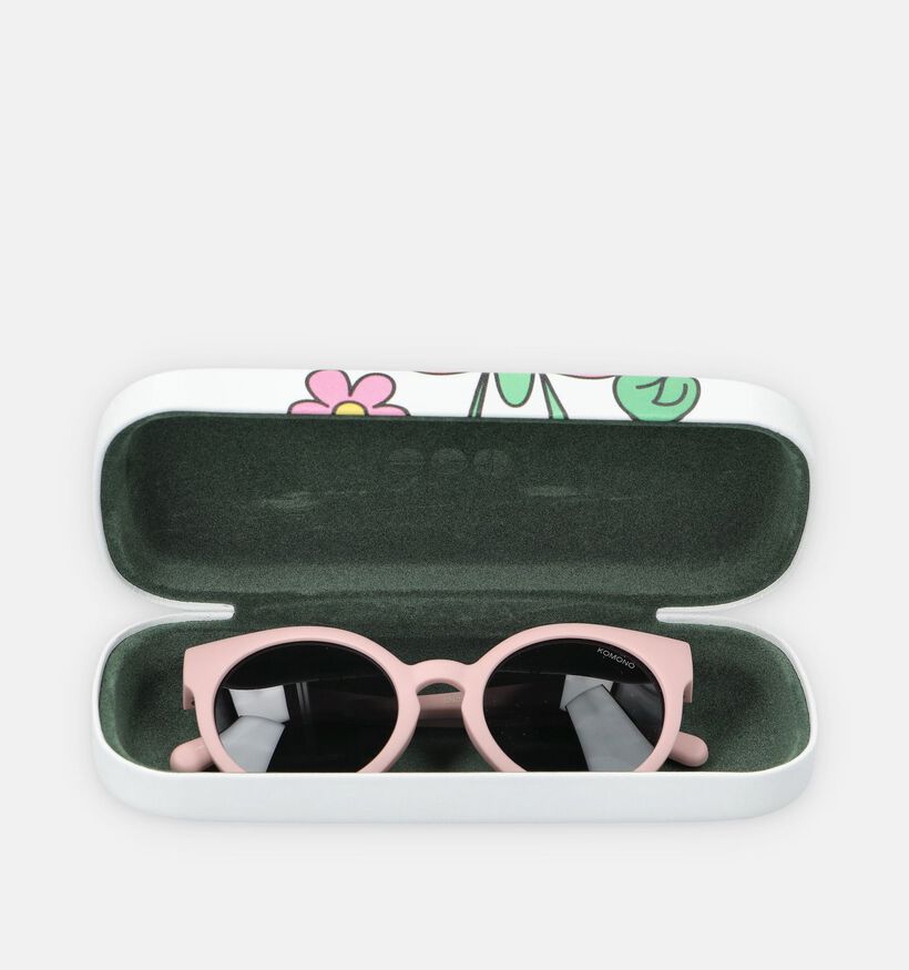 Komono Lulu S Blush Lichtroze Kinderzonnebril voor meisjes (371560)