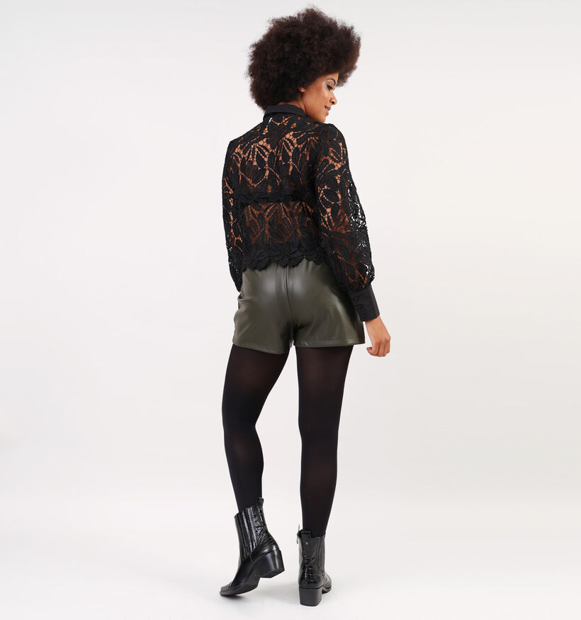 Vero Moda Eda Zwarte Kanten blouse voor dames (349035)