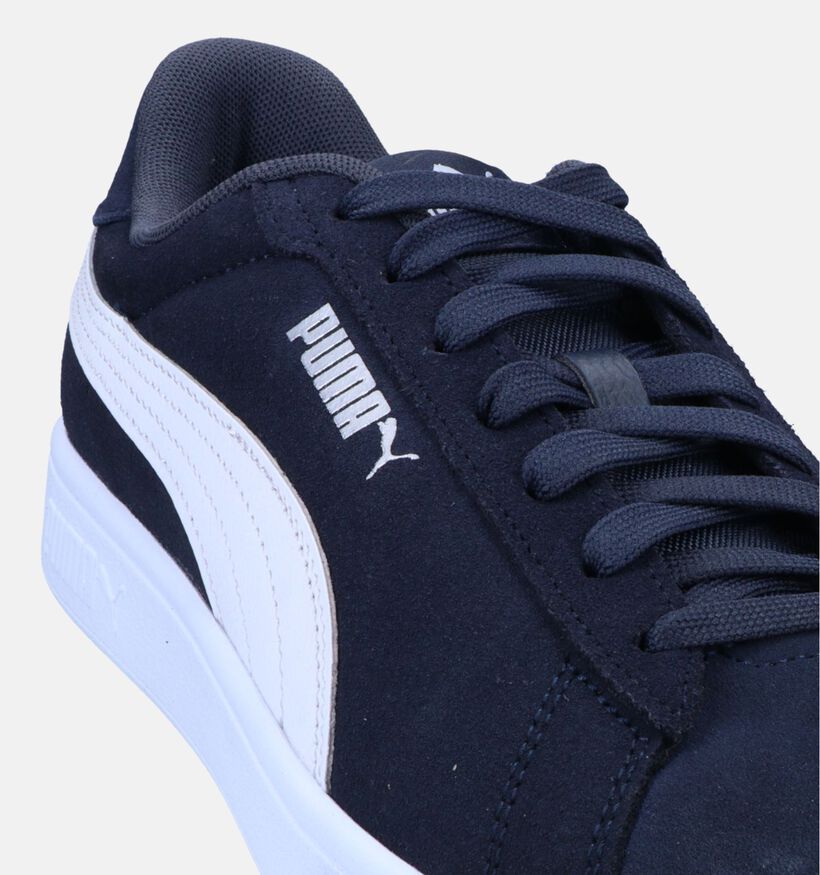 Puma Smash 3.0 Baskets en Bleu pour hommes (326544) - pour semelles orthopédiques