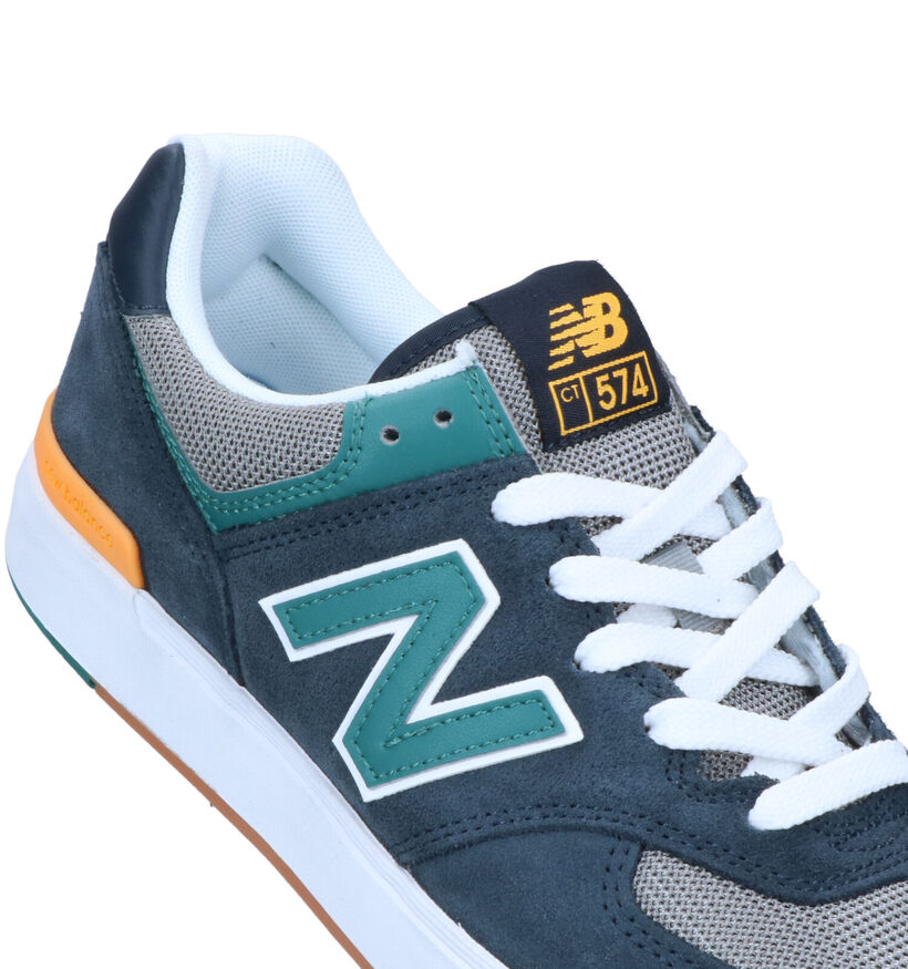 New Balance CT 574 Baskets en Bleu pour hommes (319204) - pour semelles orthopédiques