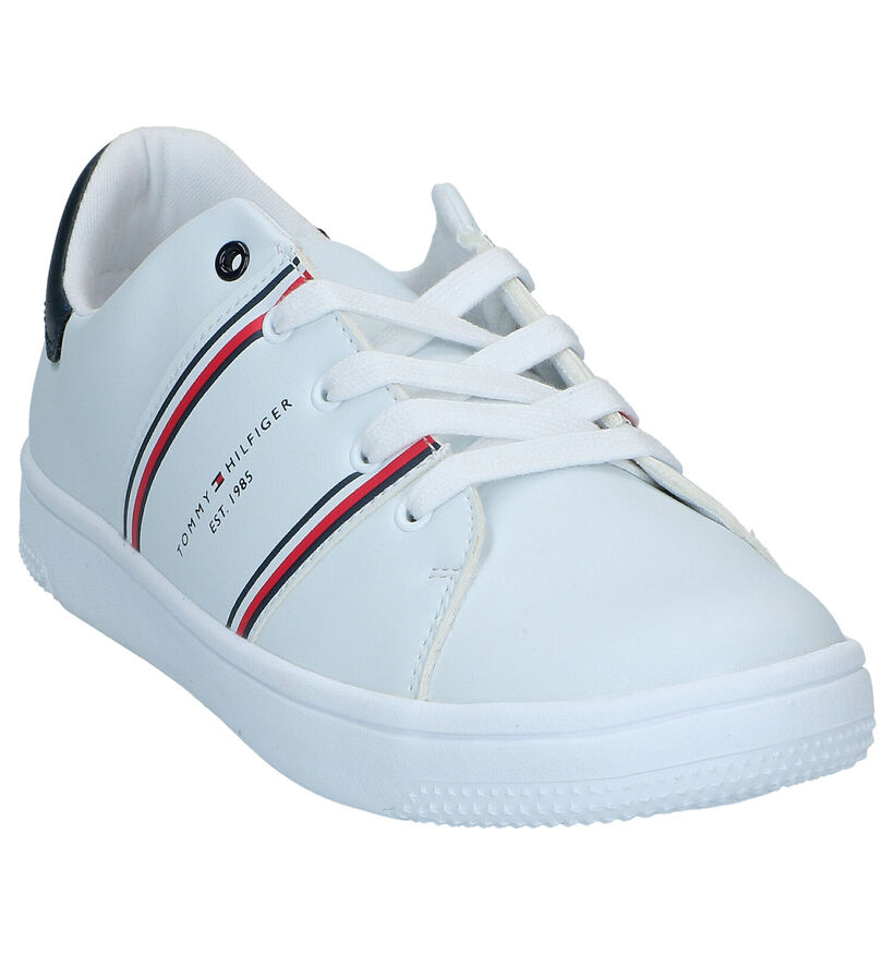 Tommy Hilfiger Baskets en Blanc en simili cuir (285686)