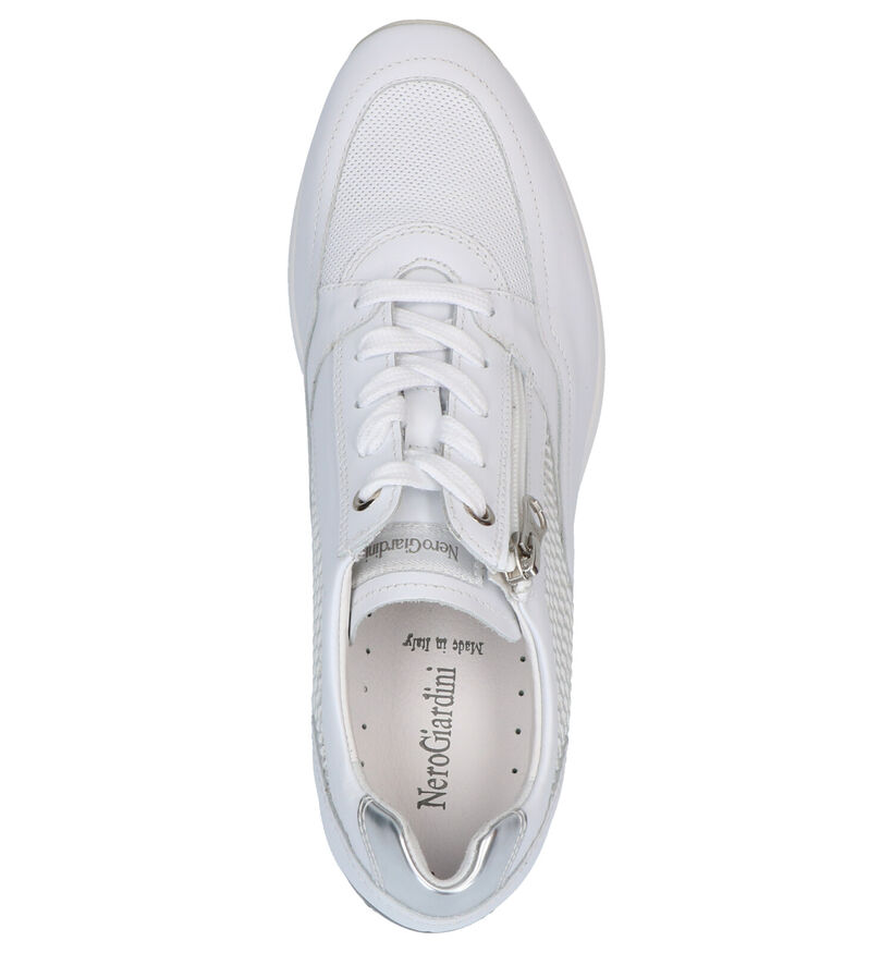 NeroGiardini Baskets casual en Blanc en textile (290055)