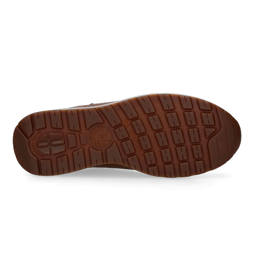 Mephisto Bradley Randy Chaussures à lacets en Cognac pour hommes (354624) - pour semelles orthopédiques