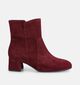Gabor Comfort Bottines en Bordeaux pour femmes (380096) - pour semelles orthop&eacute;diques