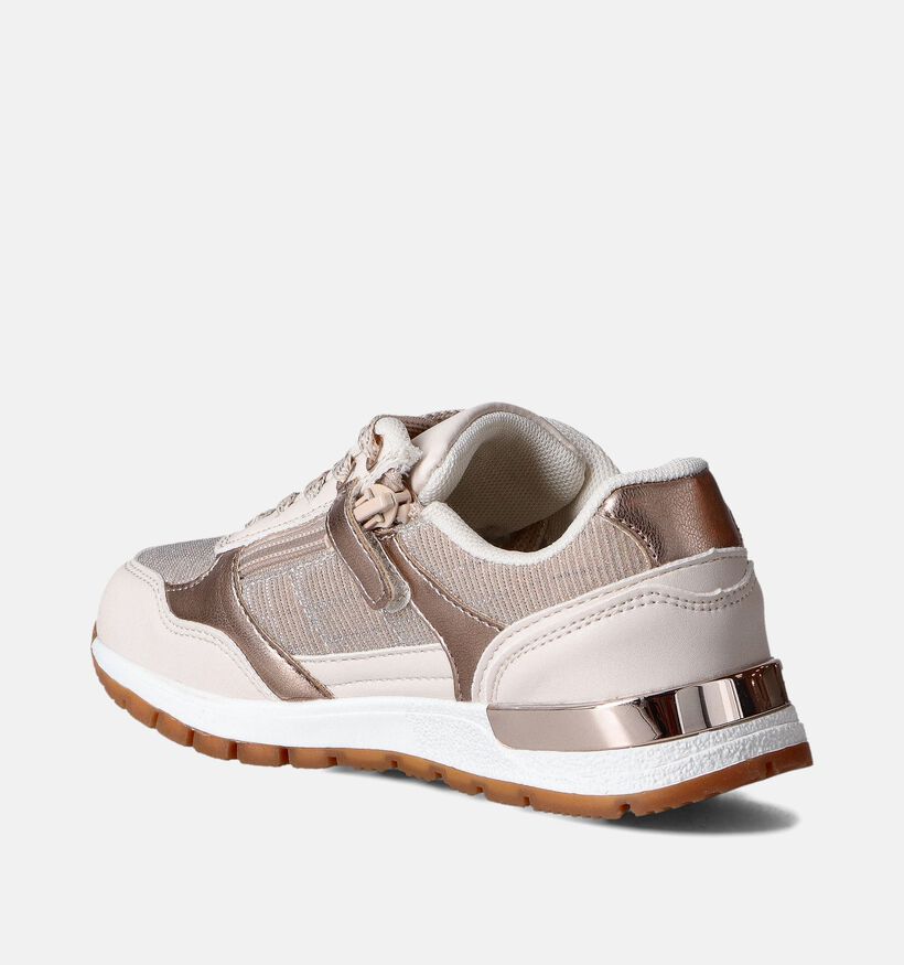 Milo & Mila Beige Sneakers voor meisjes (354190)