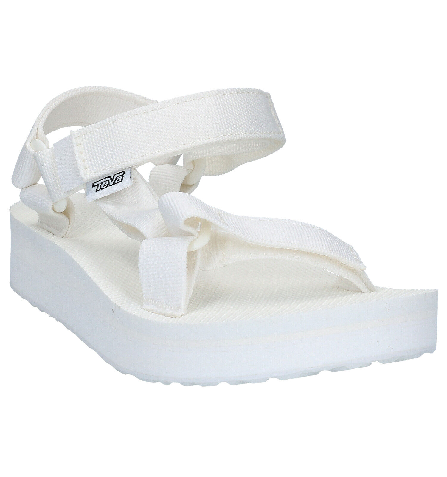 Witte teva sales sandalen
