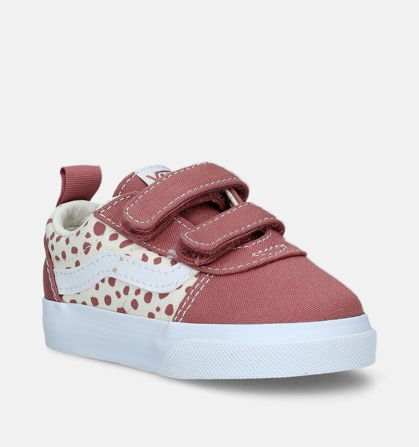 Vans Ward V TD Dots Roze Babysneakers voor meisjes (336448)