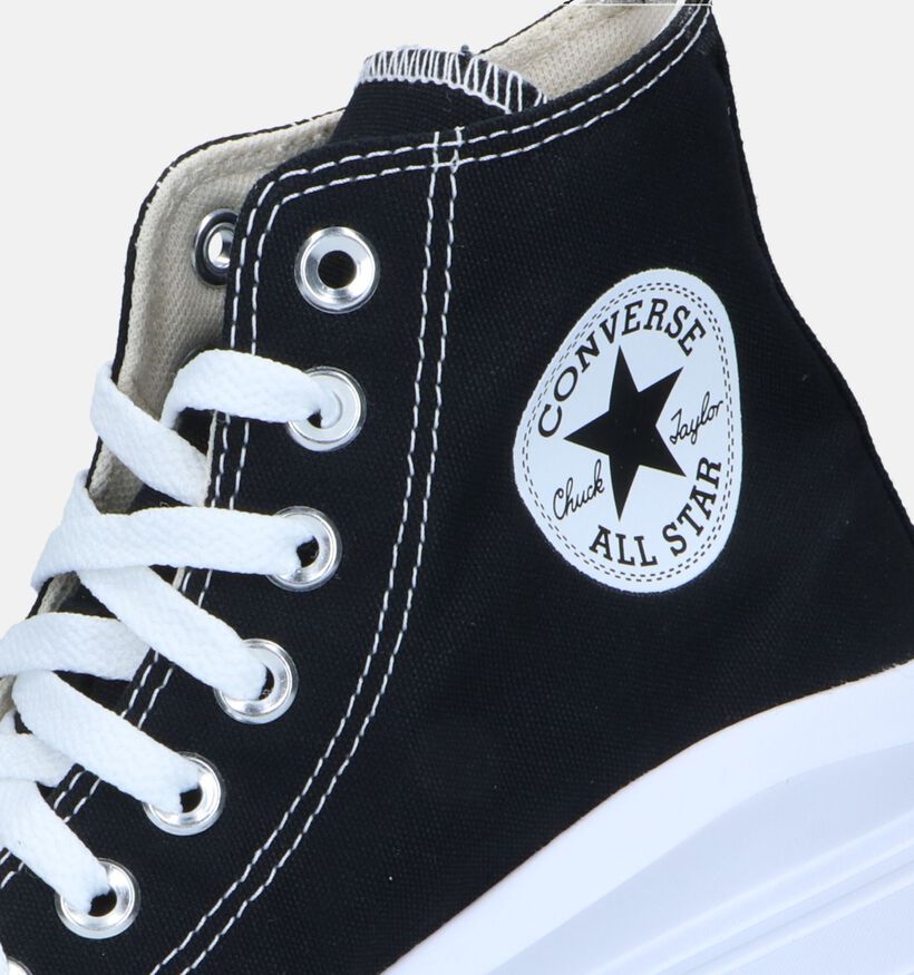 Converse Chuck Taylor AS Move Platform Zwarte Sneakers voor dames (325497) - geschikt voor steunzolen