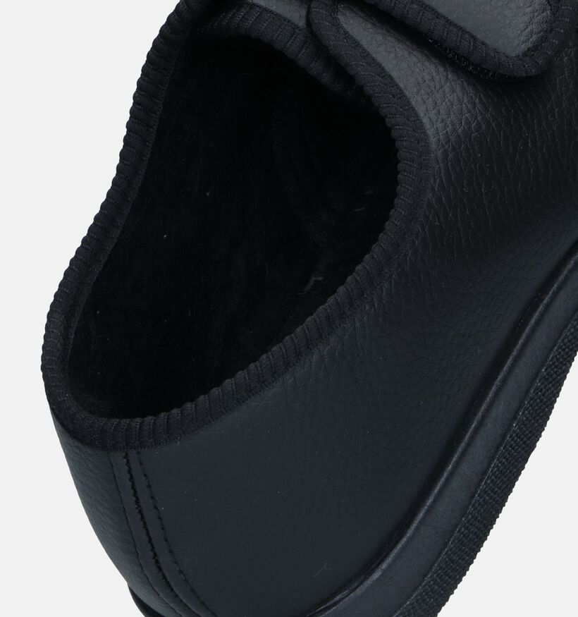 Slippers Comfort Pantoufles fermées en Noir pour hommes (295625)