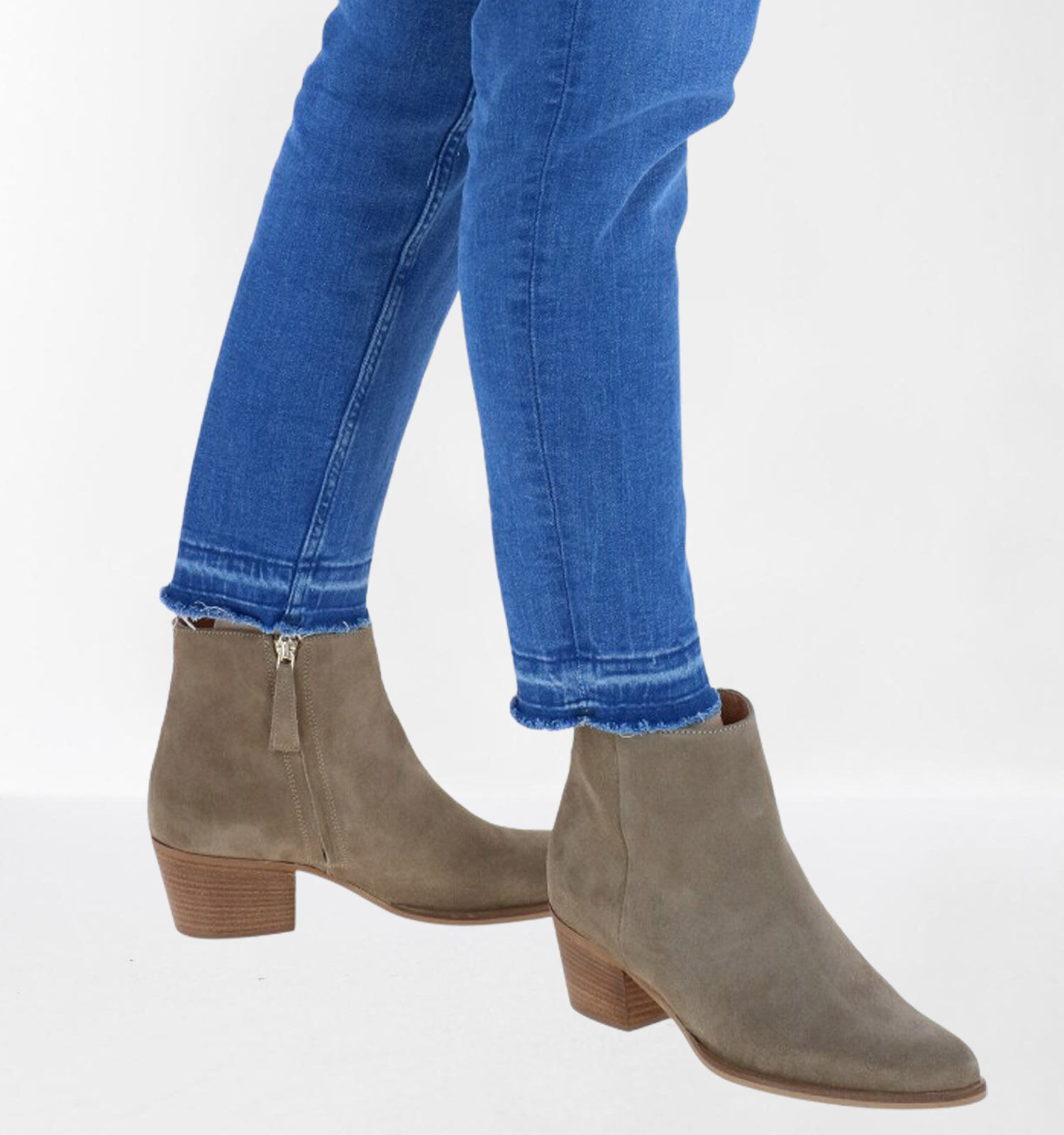 Gosh Taupe Western Laarsjes Dames Boots Online op TORFS.BE