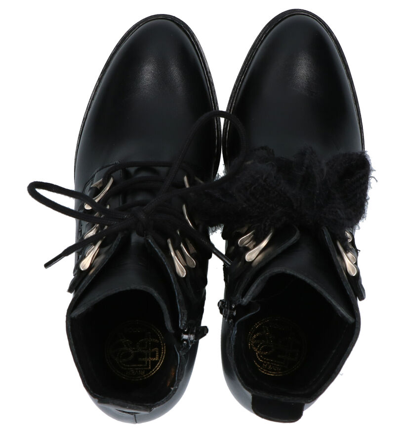 River Woods Sandy Bottillons en Noir en cuir (260300)