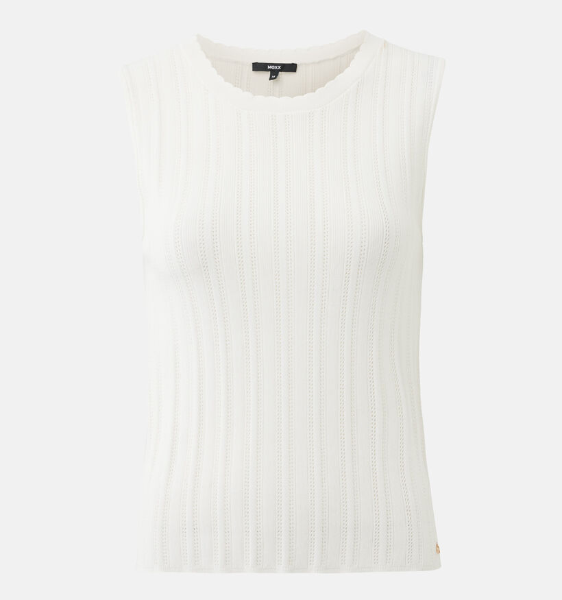 Mexx Lily Ajour D&eacute;bardeur en Blanc pour femmes (368512)