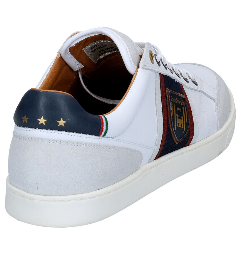 Pantofola d'Oro Vazzano Chaussures à lacets en Blanc en cuir (286480)