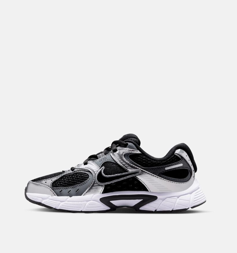 Nike V5 RNR Zwarte/Zilveren Sneakers voor jongens (376052)