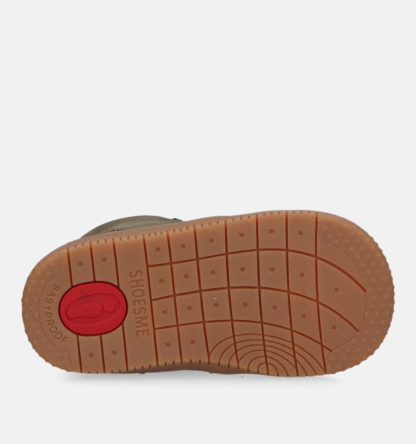 Shoesme Chaussures pour bébé en Vert kaki pour filles, garçons (331393) - pour semelles orthopédiques