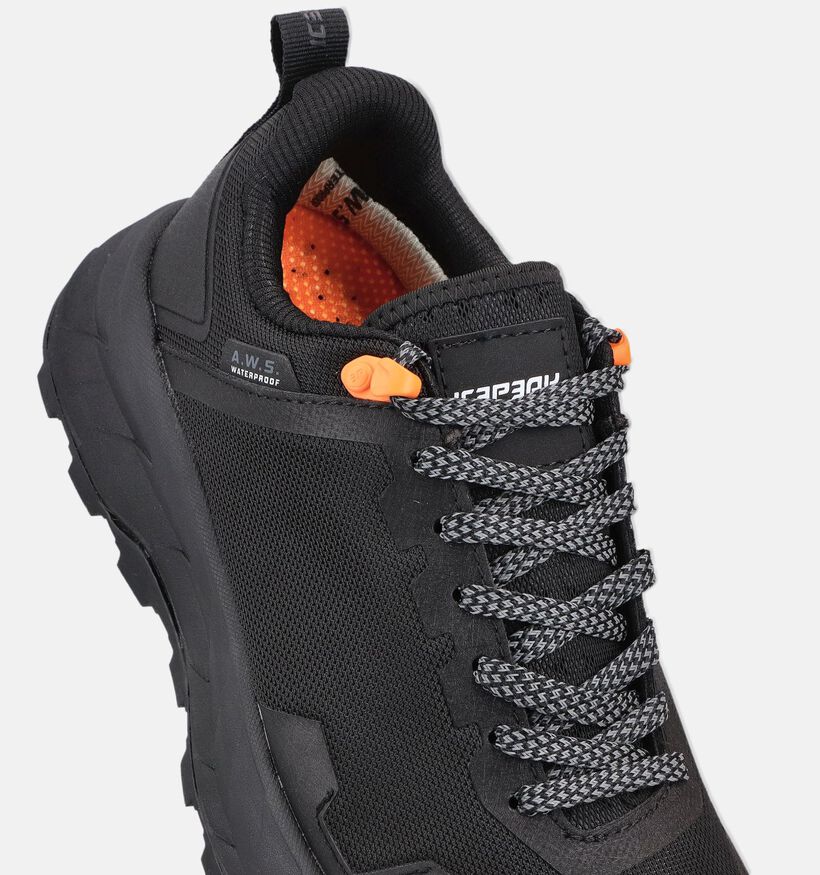 Icepeak Aska Chaussures de randonn&eacute;e en Noir pour femmes (374329) - pour semelles orthop&eacute;diques