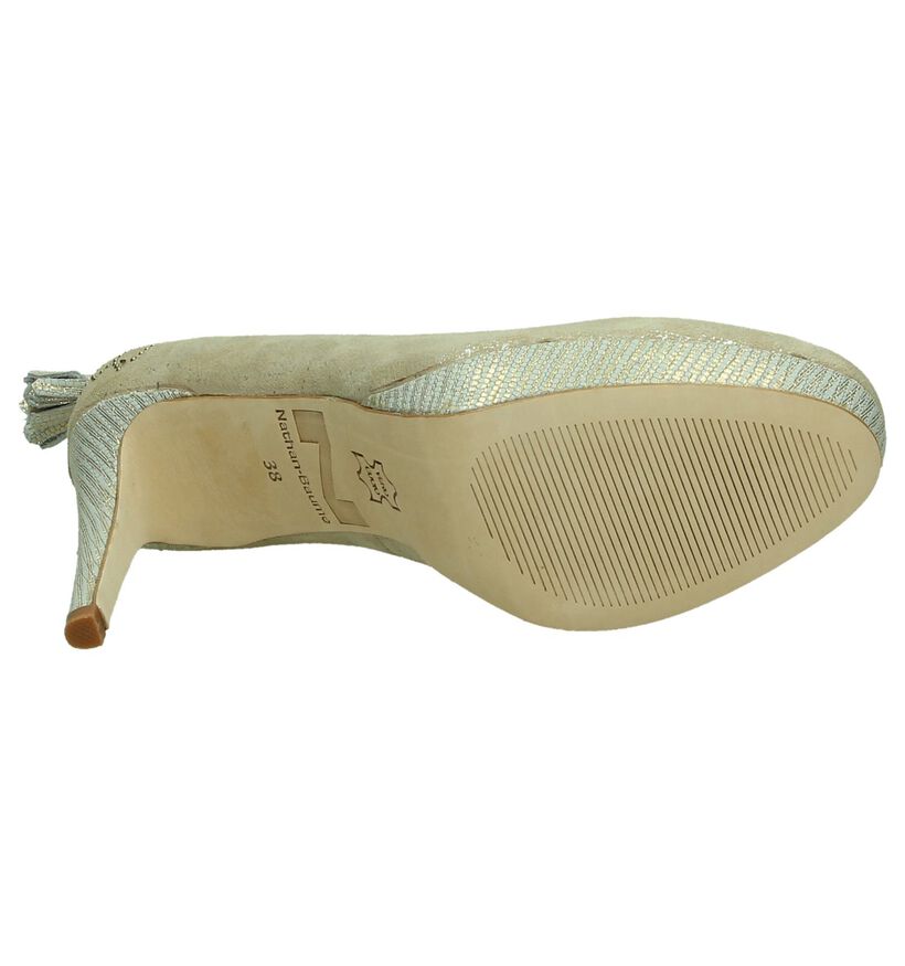 Gouden Pump Nathan-Baume met Flosjes, , pdp