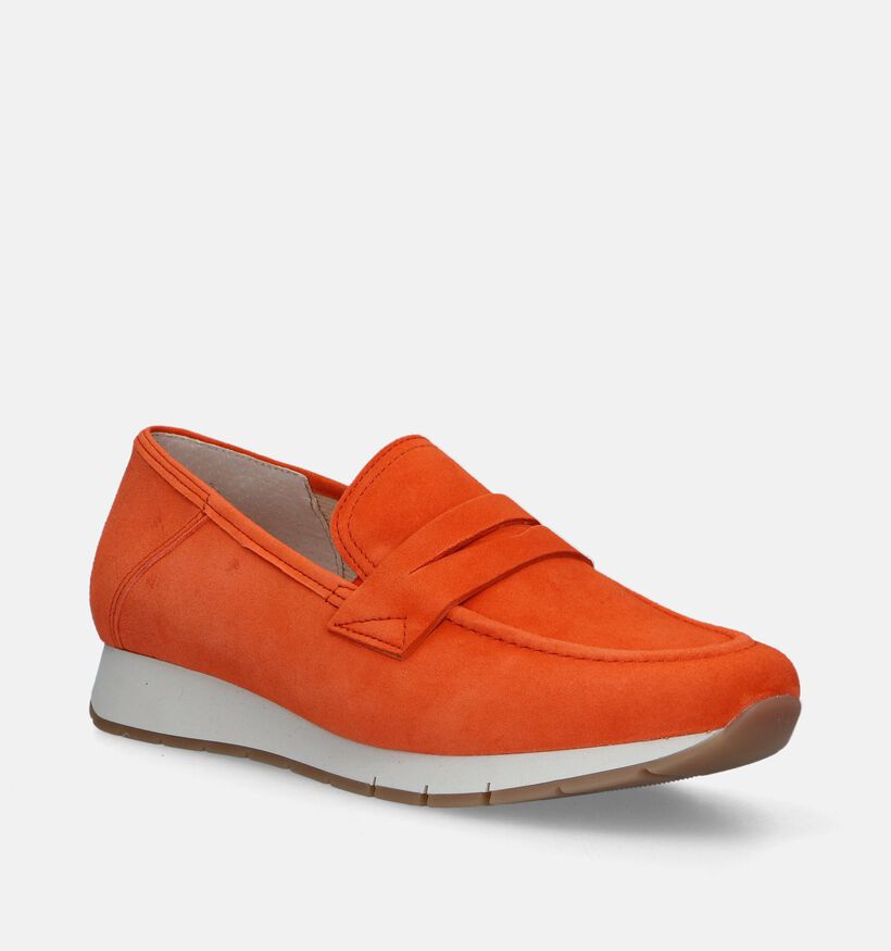 Gabor OptiFit Oranje Mocassins voor dames (336115) - geschikt voor steunzolen