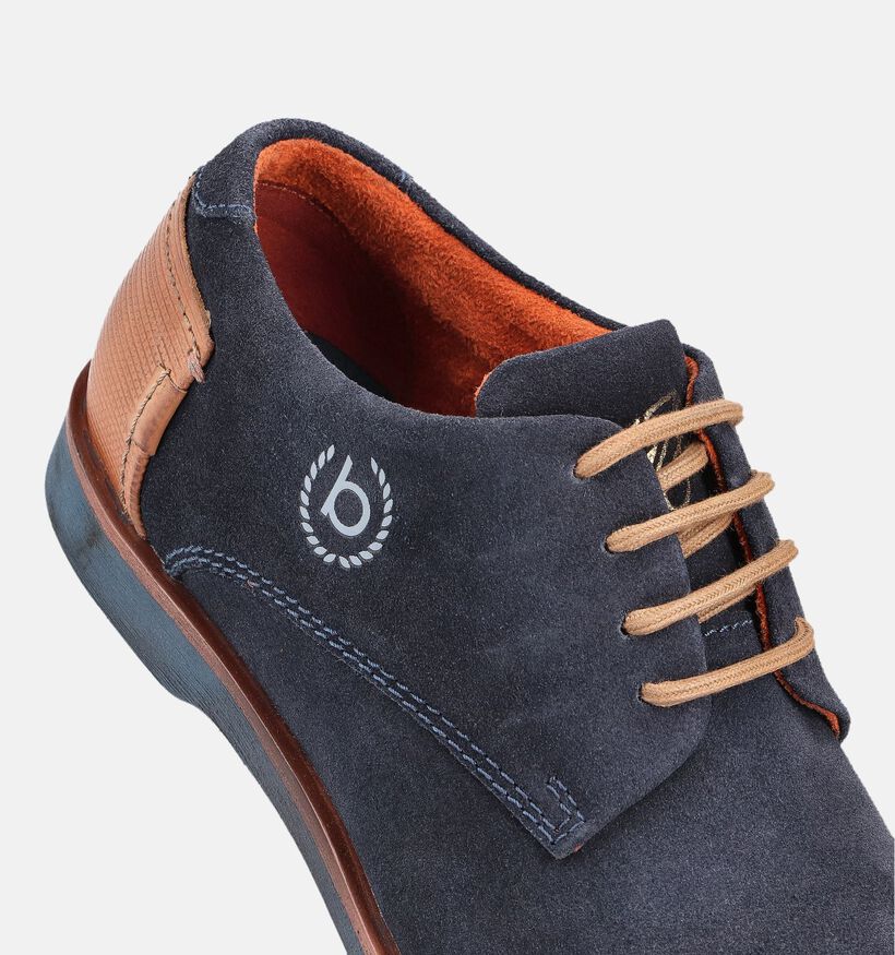 Bugatti Melchiore Blauwe Geklede Veterschoenen voor heren (359777)