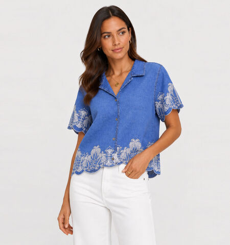 Guess Blouses Blauw
