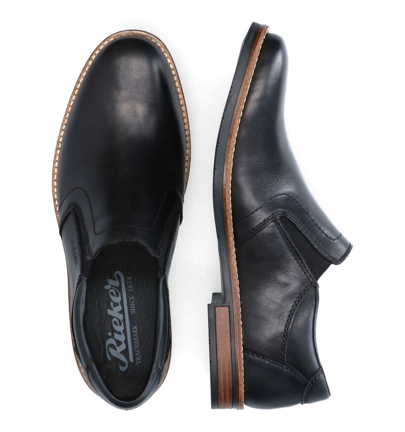 Rieker Chaussures classiques en Noir en cuir (312365)