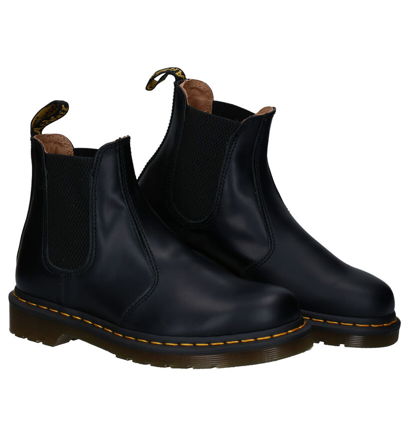 2976 Chelsea Boots en Noir en cuir (253114)