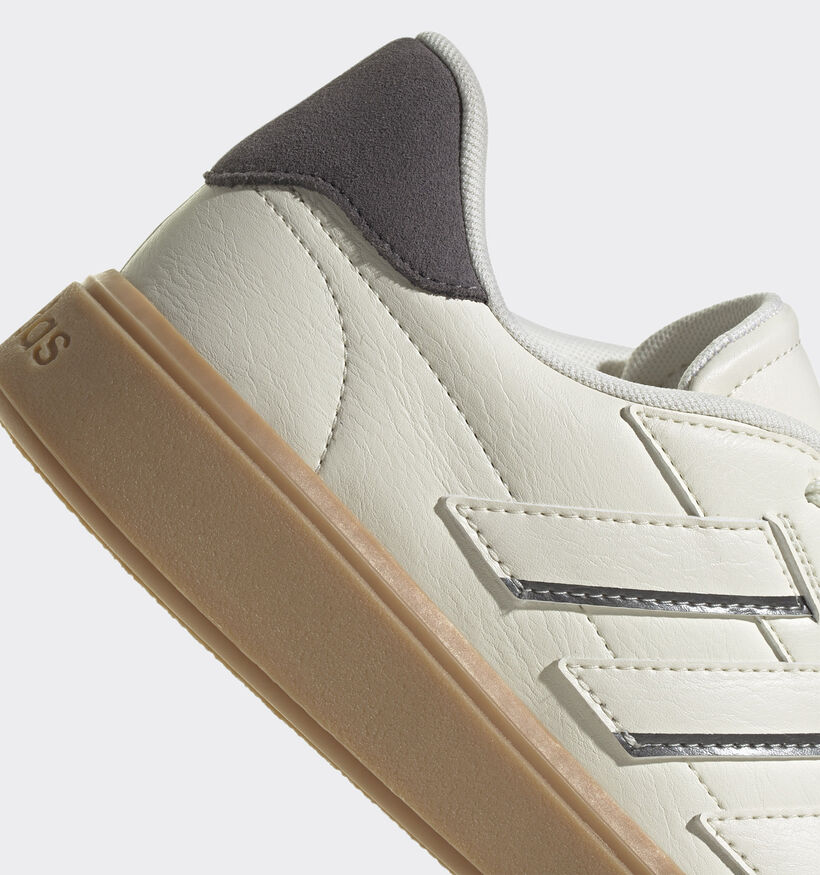 adidas Courtblock Ecru Sneakers voor jongens, heren (350177)