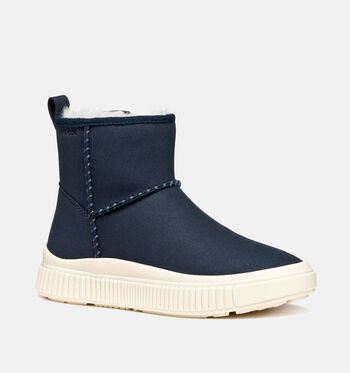 Geox Bottes Marron/Bleu