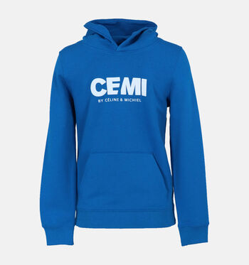 Sweatshirt bleu